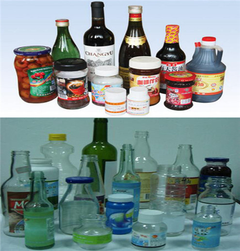 Пластични шишиња со тркалезно стакло, влажни машини за етикетирање со лепак, линеарни етикети со ладна паста 1