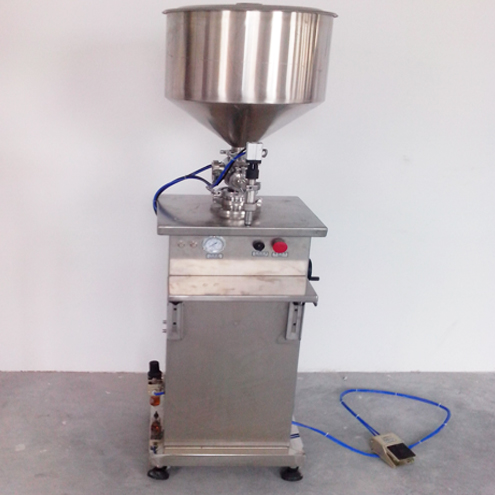 машина за полнење крем полуавтоматска опрема за полнење со сорти со лосион
