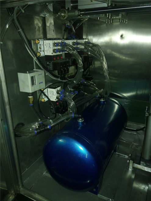машина за вакуум морнар со автоматско гасно испитување на азотниот гас за затворање на садот во прав од орев млеко3